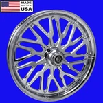 Harley Touring 21" Mission Pvd Chrome Front Wheel. *made The Usa*. Fixed Price $1399.00.