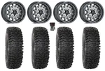 Valor V17 15" Wheel Gunmetal +10MM 37" RC500S Sticky Tires Ranger 1500&XPEDITION. Fixed Price $2220.64.