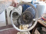 1989-2000 Suzuki Rm 80 Front Wheel Hub Axle. Fixed Price $65.00.