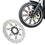 11.8" Black Front Brake Rotor For Harley 14-22 Sportster Xl, 15-24 Softail Fl Fx. Fixed Price $149.95.