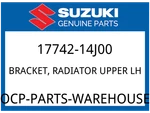 Suzuki Oem Part 17742-14J00 Bracket,radiator Upper Lh. Fixed Price $11.62.