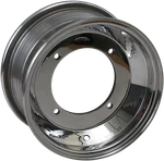 Ams Wheel Spun 10X5 4/156 3+2 0232-0108. Fixed Price $94.95.