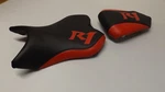 Yamaha 07/08 Black Carbon Fiber Texture/red Set Front & Rear Seat Covers Yzf R1. Fixed Price $91.00.