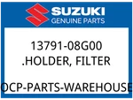 Suzuki Oem Part 13791-08G00 .holder, Filter. Fixed Price $10.84.
