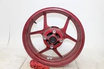 2007-2008 Kawasaki Zx 6R 636 Oem Rear Wheel Rim Red Straight. Fixed Price $169.99.