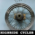 1048 97 Harley-davidson Road King Chrome Front Wheel Rim. Fixed Price $100.00.