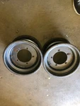 Suzuki 300 King Quad 4X4 Atv Oem 12"X8" Rear Wheels D1226 2000. Fixed Price $64.95.
