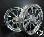 2008 Harley FLHTCUSE3 Flhx Ultra Front Rear Rim Wheel Renegade Whistler Set. Fixed Price $675.95.
