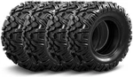 Atv/utv Tires 25X8-12 Front & 25X10-12 Rear All-terrain Mud 6-PLY Set Of 4. Fixed Price $251.99.