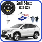 Spare Wheel 17" Holes Steel For Suzuki S-cross Tire 215/55 R17 2024 Black. Fixed Price $187.00.