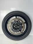 04-11 Yamaha Yzf R1 Front Wheel Rim W/rotors & Tire Oem *bent*. Fixed Price $160.35.