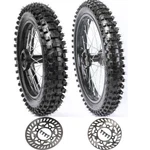 70/100-17+ 90/100-14+DISC Rotor Wheel Tire Rim F Kawasaki KX80 KDX80 KX85 KLX125. Fixed Price $239.29.