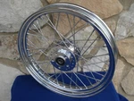 19X2.5" Chrome Spoke Front Wheel For Harley Fx & Sportster Xl 1978-83. Fixed Price $259.99.