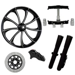 Revolt Eclipse 23" Wheel Tire Single Side W/ Raked Triple Trees Lowers & Sliders. Fixed Price $4199.95.