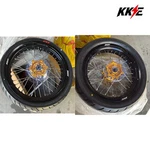 Kke 3.5/4.25" Supermoto Tires Wheels Fit Suzuki DRZ400E DRZ400S 2000-2024. Fixed Price $779.00.