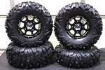 Outlander 700 27" Bighorn Radial Atv Tire Cobra Blk Wheel Kit CAN1CA M917 M918. Fixed Price $1279.95.