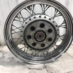 92 Kawasaki Eliminator Rear Back Wheel Rim Straight. Fixed Price $60.00.