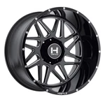22" Hostile H108 Sprocket Blade Cut 22X12 8X6.5 -44MM Chevy Gmc Ram Ford Rim. Fixed Price $645.00.