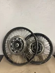 08-18 Kawasaki Klr 650 Oem Front Rear Wheel Rim Straight Set #0218. Fixed Price $499.99.