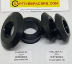 Yamaha Yzf R1M RN32 2015 - 2023 Captive Wheel Spacers. Superbike Set.. Fixed Price $66.63.