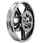 21X3.5 Front Enforcer Wheel Rim Rotors Harley Touring Bagger Flh Flt 09-23. Fixed Price $530.99.