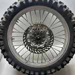 06 07 08 Kawasaki 250 Oem Rear Wheel Assembly Hub Rim Spokes Good. Fixed Price $242.25.