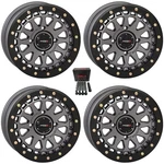 System 3 SB-6 Bdlk 15" Wheels Gm (6+1) Cfmoto Uforce U10 Pro / Xl (4). Fixed Price $1085.64.