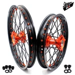 Kke 19" 16" Kid's Big Wheels Rim Set Fit Ktm Sx 85 2003-2020 Cnc Hub Black Spoke. Fixed Price $549.00.