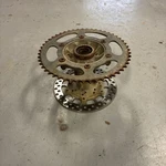 1989 Suzuki Oem Rear Wheel Rim Hub Aluminum Spokes Sprocket Rotor. Fixed Price $34.99.