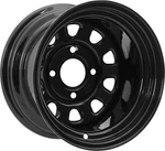Itp (i.t.p.) Delta Steel Wheels Black 12X7, 2+5, 4/110 1225544014 1222859014B. Fixed Price $77.99.
