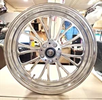 Ultima Manhattan Front Wheel, 16"X 3.5", Dual Disc, 2000 Harley - 1" Axle. Fixed Price $429.99.