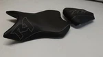 Yamaha 2007/08 Black Carbon Fiber Texture Custom Front & Rear Seat Covers Yzf R1. Fixed Price $91.00.