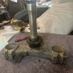05 06 Kawasaki 636 Bottom Lower Triple Steering Tree Clamp K1540. Fixed Price $49.00.