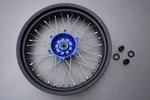 Blue Supermoto Spoked Rim Front Wheel For Suzuki 650 Se 2011-14 3,5''X17''. Fixed Price $436.09.