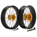 For Suzuki 17" Supermoto Cnc Wheels Set 00-04 DRZ400SM 2000-2024. Fixed Price $530.00.