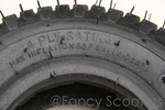 9 X3.50-4 Tubeless Tire Ply Rating PART12255. Fixed Price $20.99.