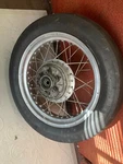 Kawasaki Kz Z1R Akront 18X3.5 WM6 Aluminum Rear Wheel Mickey Thompson Slick!. Fixed Price $500.00.