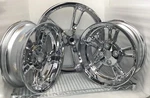 Harley Trike Freewheeler Flrt Custom Chrome Wheels 2014-23. Outright. Fixed Price $2099.00.