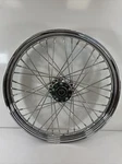 Drag Specialties 0203-0399 Laced 40 Spoke Front Wheel 21X2.15 (chrome). Fixed Price $80.99.