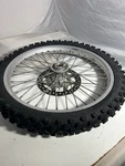 1993 Kawasaki Oem 21" 1.60" Front Wheel Rim Hub And Rotor. Fixed Price $110.00.