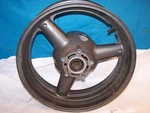 Suzuki Rear Wheel Straight Silver 64111-34E00-12R. Fixed Price $125.95.