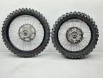 2017 Yamaha YZ450F Excel Wheel Set Front Rear 21/19 Inch Black Rims Sprocket Hub. Fixed Price $549.99.