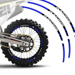 Blue 21" 19" P01B Dirt Bike Wheel Rim Sticker For Yamaha Yz 250F 01-23 22 20. Fixed Price $23.14.