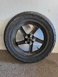 10-16 2013 Kymco Downtown 300 Front Wheel Rim Disk Tire 14X3.0. Fixed Price $299.91.
