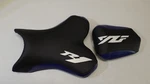 Yamaha 04-05-06 Yzf R1 Black/blue/white Custom Front & Rear Seat Covers. Fixed Price $88.00.