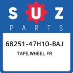 68251-47H10-BAJ Suzuki Tape,wheel Fr 6825147H10BAJ, New Genuine Oem Part. Fixed Price $68.66.