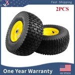 15X6.00-6 4PLY Lawn Mower Front Tires And Wheel For John Deere Set. Fixed Price $99.99.