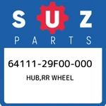 64111-29F00-000 Suzuki Hub,rr Wheel 6411129F00000, New Genuine Oem Part. Fixed Price $375.89.