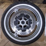 2004 Yamaha FJR1300 Front Wheel Rim 17X3.5 OEM#5JW-25168-01-35 (newt). Fixed Price $350.00.