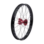 Tusk Impact Complete Wheel - Front 19 X 1.40 Black Rim/silver Spoke/red Hub. Fixed Price $239.89.